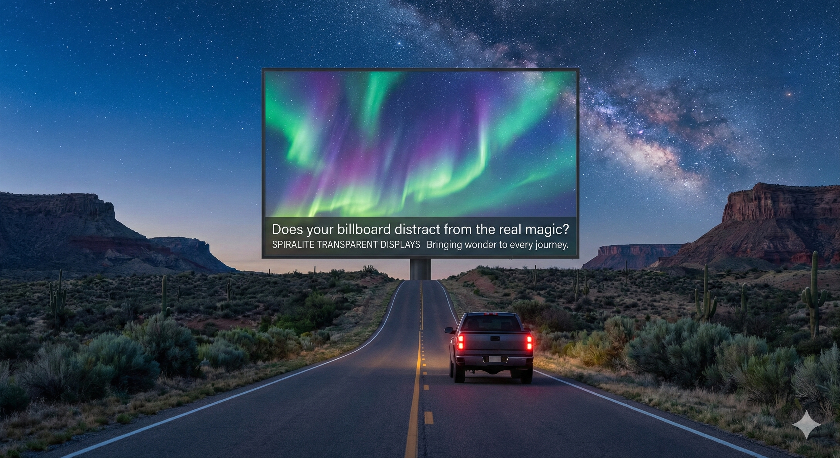 Manifest Display in Desert